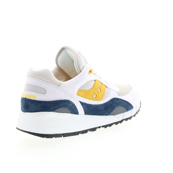 Saucony Mens Shadow 6000 White Shoes (NWT) - Picture 7 of 7